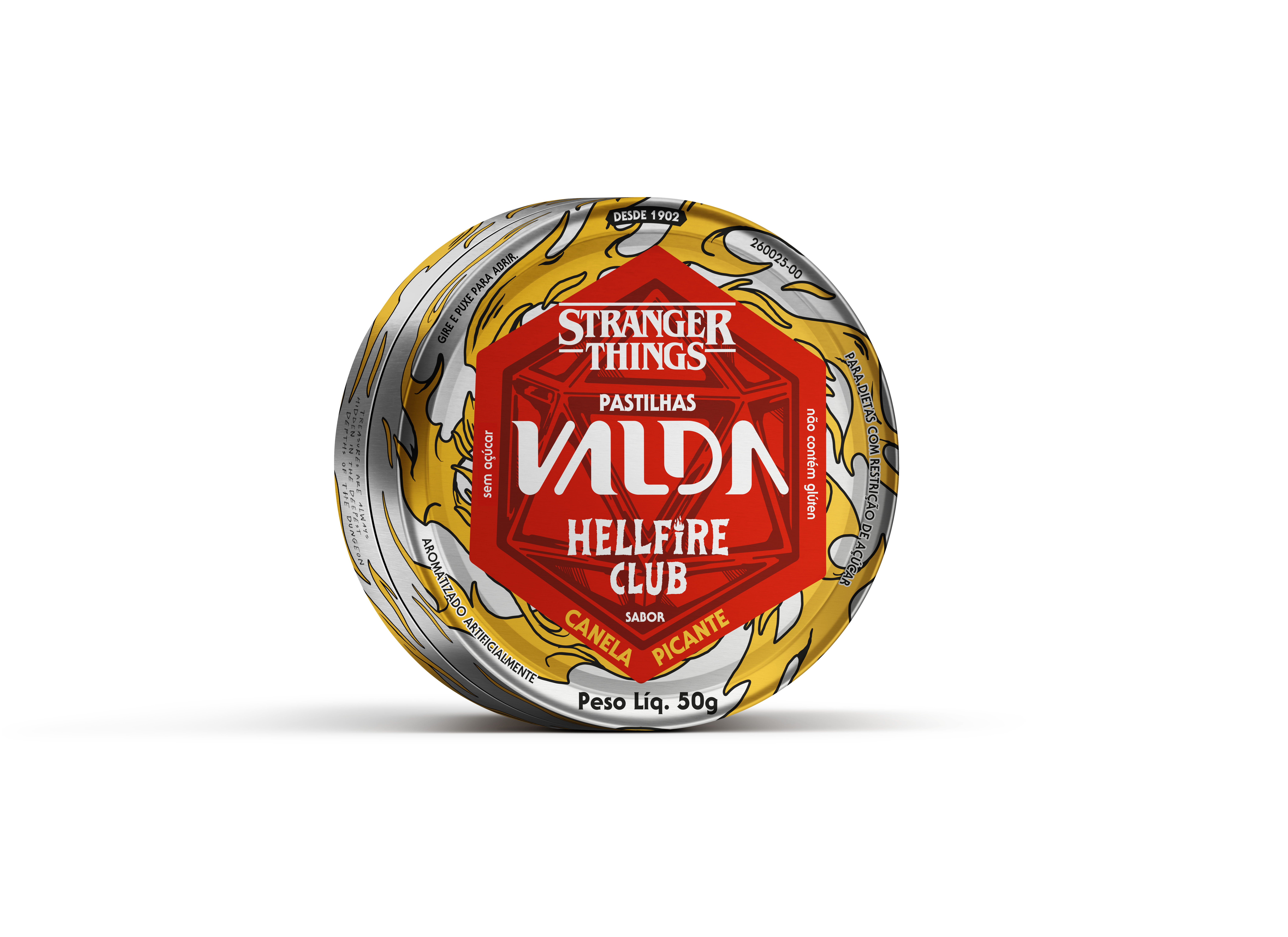 Valda Friends Canela E Pimenta Pote 50gr